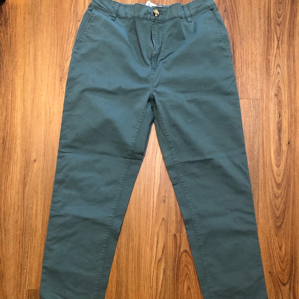 Cotton On- Drake Roller Pant Green  - Size 34